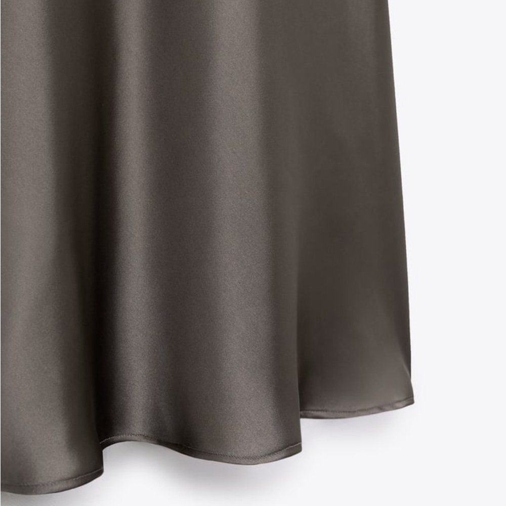 ZARA satin lingerie style dress - Picture 8 of 11